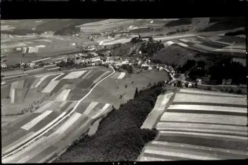 Foto Berschweiler Marpingen im Saarland, Fliegeraufnahme