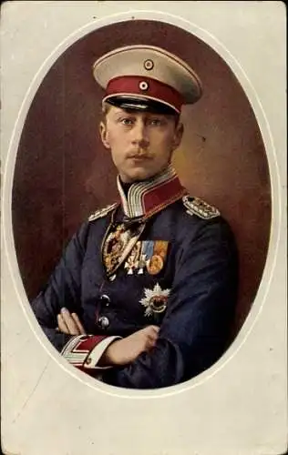 Ak Kronprinz Wilhelm von Preußen, Portrait