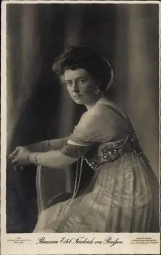 Ak Prinzessin Eitel Friedrich von Preußen, Herzogin Sophie Charlotte von Oldenburg