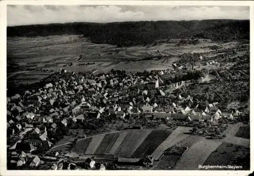 Ak Burgbernheim Mittelfranken Bayern, Fliegeraufnahme