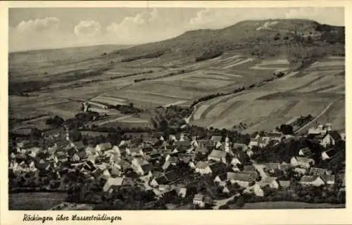 Ak Röckingen in Mittelfranken, Luftaufnahme