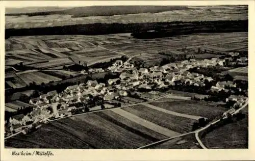 Ak Westheim Mittelfranken, Fliegeraufnahme