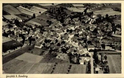Ak Geisfeld Strullendorf in Oberfranken, Luftaufnahme