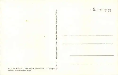 Ak Sennfeld Adelsheim in Baden, Fliegeraufnahme