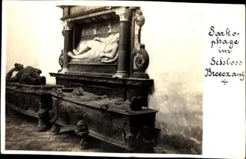 Ak Bereschany Brzezany Ukraine, Schloss, Sarkophage