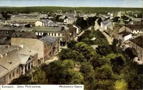 Ak Ternopil Tarnopol Ukraine, Mickiewicz-Gasse