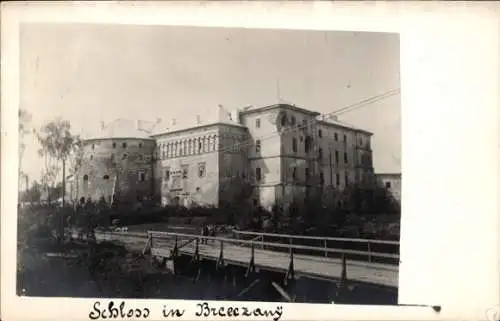 Foto Ak Bereschany Brzezany Ukraine, Schloss