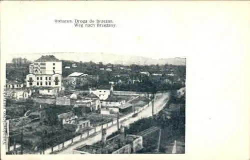 Ak Rohatyn Ukraine, Weg nach Brzezany