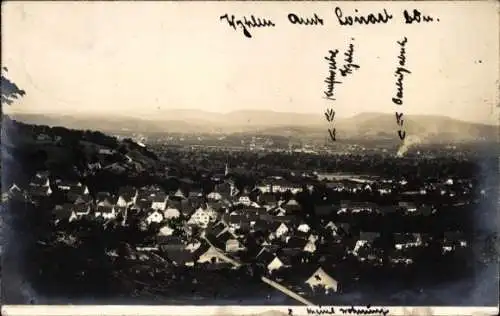 Ak Wyhlen am Rhein Baden, Gesamtansicht