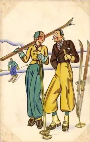Ak Skiurlaub, Flirt