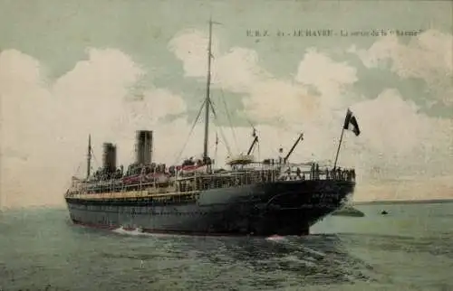 Ak Dampfer Savoie, CGT, French Line