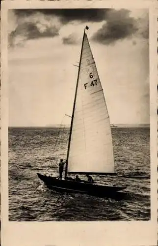 Ak Segelschiff F47 6