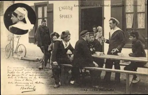 CPA Chansons de Botrel, La Fanchette