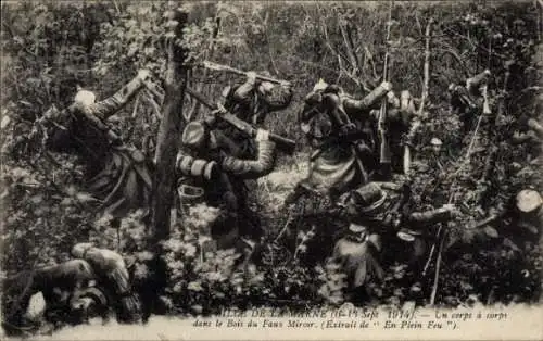 Ak Schlacht an der Marne, 14. September 1914