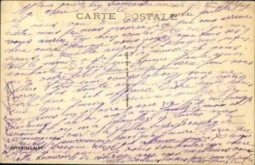 Ak Frankreich unbekannt, Frau in Tracht mit Korb