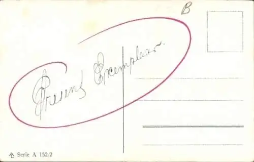 Ak Mann mit zwei Frauen in Tracht