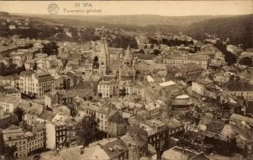 CPA Spa Wallonie Liège, Panorama