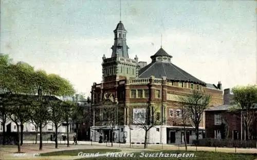 Ak Southampton Hampshire England, Grand Theatre