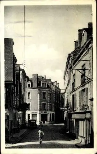 Ak Château Gontier sur Mayenne, Grande Rue