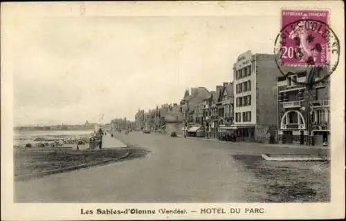 Ak Les Sables d'Olonne Vendée, Hotel du Parc