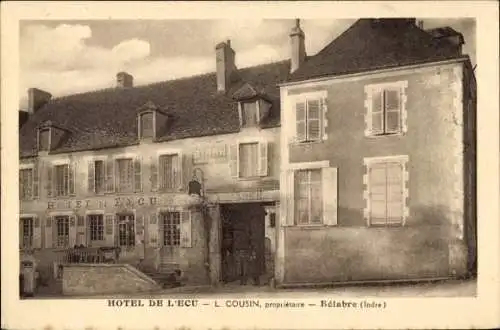 Ak Bélâbre Indre, Hotel de l'Ecu