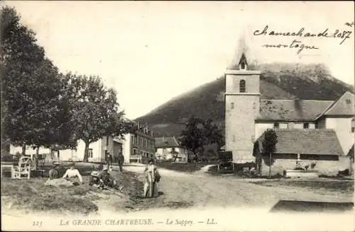 Ak Grande Chartreuse Isère, Kirche
