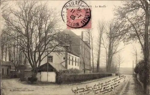 Ak Mezières en Drouais Eure-et-Loir, Moulin