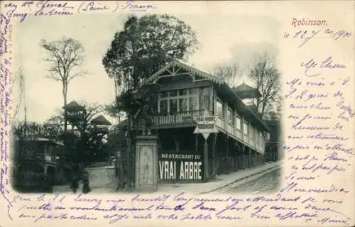 CPA Robinson Hauts de Seine, Restaurant du Vrai Arbre