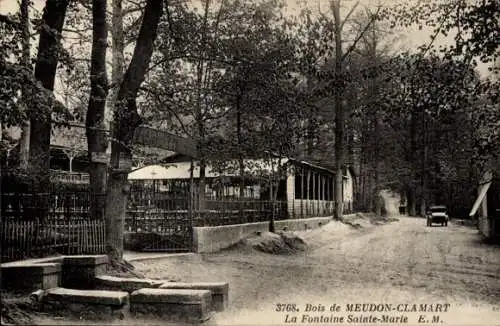 Ak Meudon Clamart Hauts de Seine, Fontaine Sainte-Marie