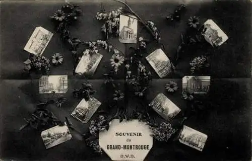 Ak Grand Montrouge Hauts de Seine, Teilansichten, Gebäude