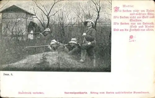 Ak Südafrika, Burenkrieg