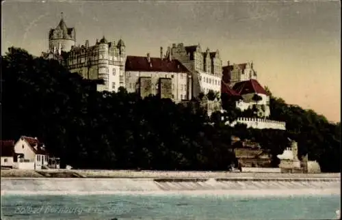 Ak Bernburg an der Saale, Schloss