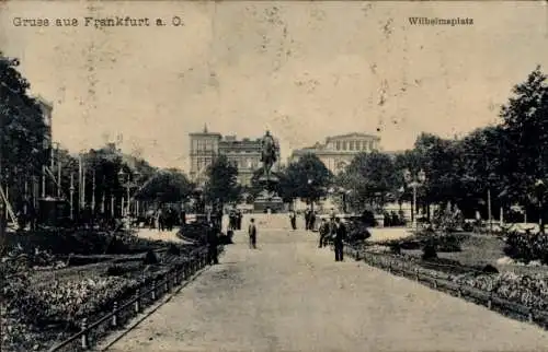 Ak Frankfurt an der Oder, Wilhelmsplatz