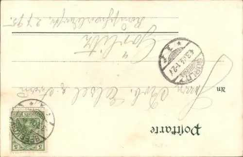 Ak Lübben im Spreewald, Hainpartie