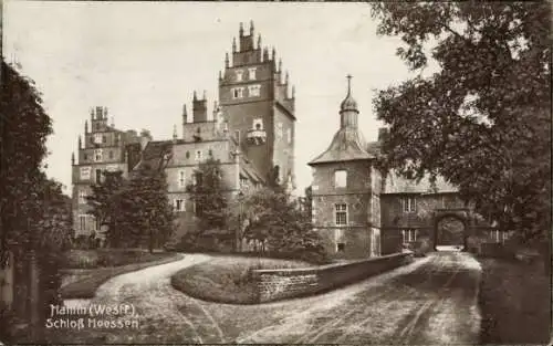 Ak Heessen Hamm in Westfalen, Schloss Heessen