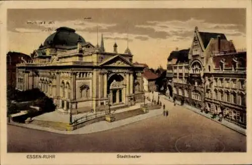 Ak Essen im Ruhrgebiet, Stadttheater