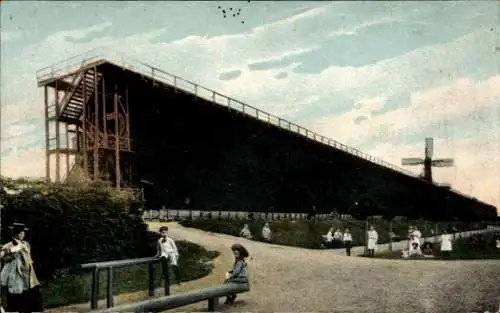 Ak Bad Rothenfelde am Teutoburger Wald, Neues Gradierwerk, Spielplatz,  , Teutoburgerwald