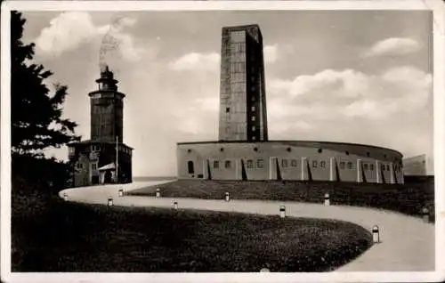 Ak Niederreifenberg Schmitten im Taunus, Großer Feldberg, Aussichtsturm, Fernsehsender