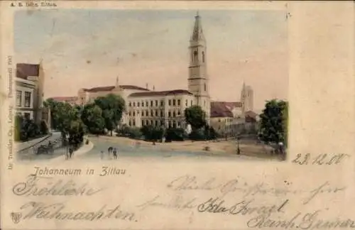 Ak Zittau in Sachsen, Johanneum