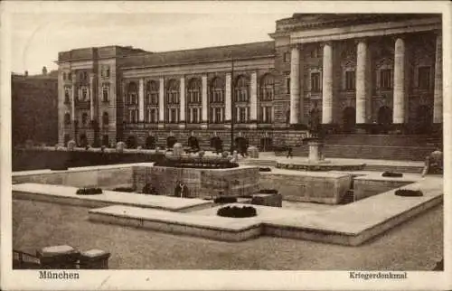 Ak München, Kriegerdenkmal