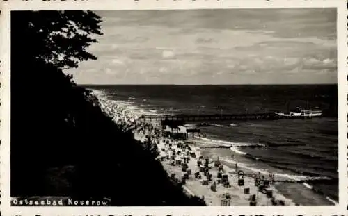 Foto Ostseebad Koserow auf Usedom, Strandblick, Anleger