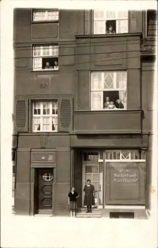 Foto Ak Deutschland unbekannt, Geschäft von Josef Beckenbusch