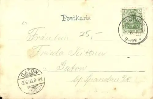 Ak Eichhof in Pommern, Blick auf die Gutshäuser