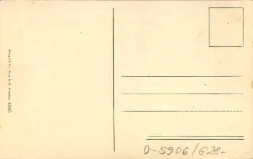 Ak Ruhla in Thüringen, Stadtansicht,  Köhlergasse,  Gebäude, Werkzeug