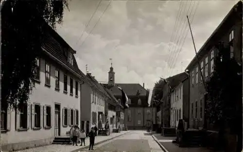 Ak Neudietendorf in Thüringen, Bahnhofstraße