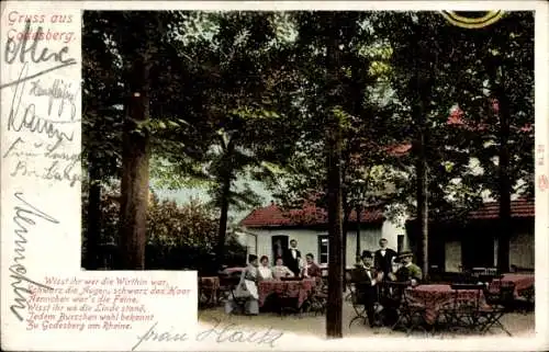 Ak Bad Godesberg Bonn Rhein, Gasthof zum Godesberg