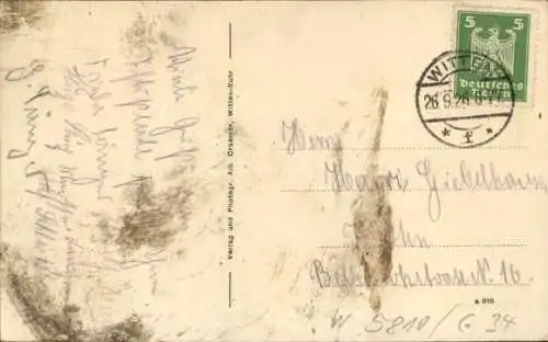 Ak Witten an der Ruhr, Restaurant Im Bürgerkrug