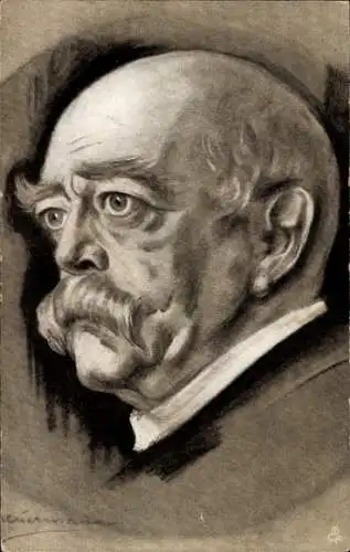 Künstler Ak Fürst Otto von Bismarck, Portrait