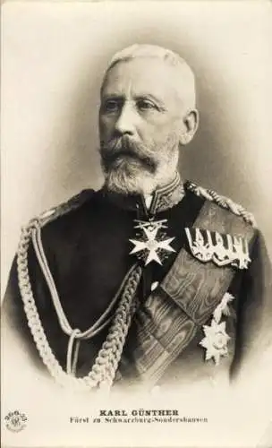 Ak Karl Günther, Fürst zu Schwarzburg-Sondershausen