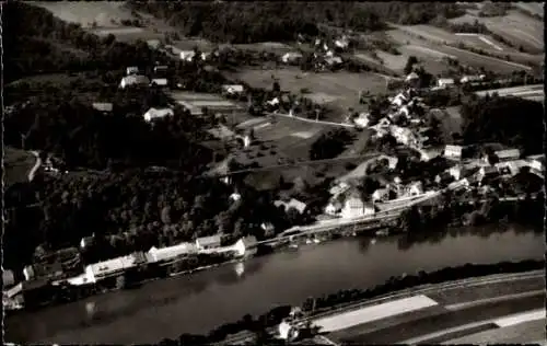 Ak Albert Hauenstein Laufenburg am Hochrhein Baden, Fliegeraufnahme